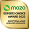 Mozo Experts Award for Exceptional Value 2022 - Landlord Insurance